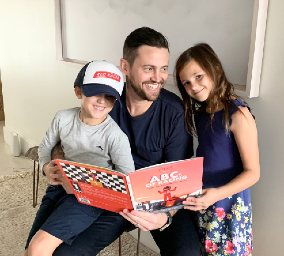 Andy has always loved driving, but when he was introduced to Formula 1 racing via the hit Netflix series Drive To Survive, it was love at first sight. He became fascinated with the sport and was inspired to share his passion for racing and science with kids all across the globe!