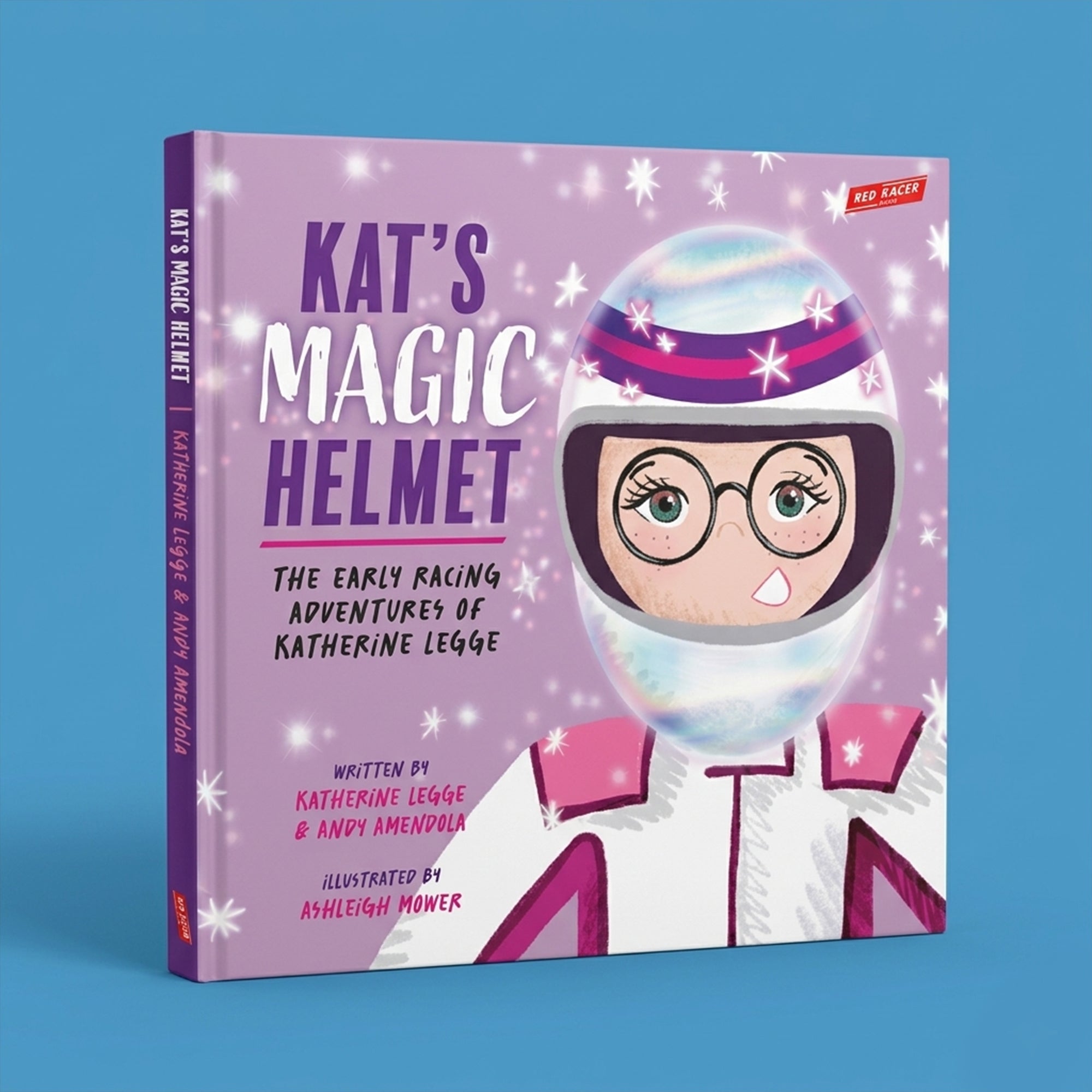 Kat's Magic Helmet | Racing Story for Kids