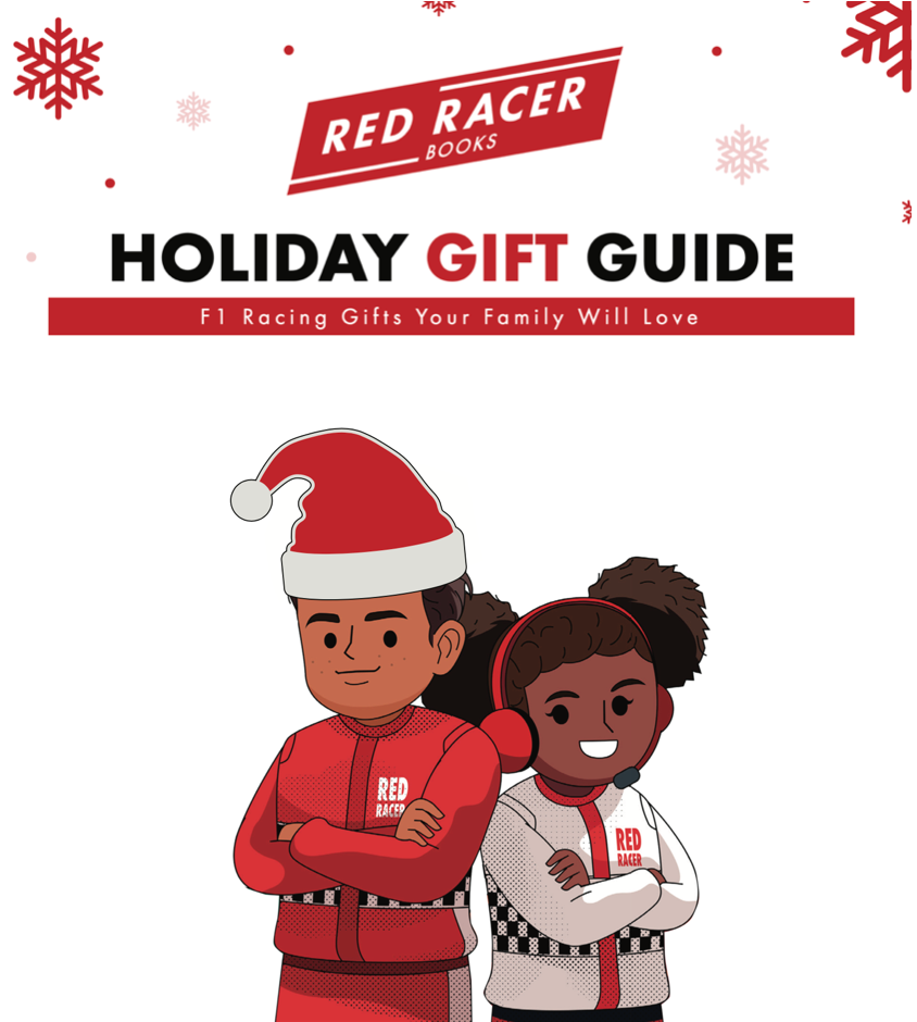 Red Racer Books Holiday Gift Guide - F1 Racing Gifts Your Family will