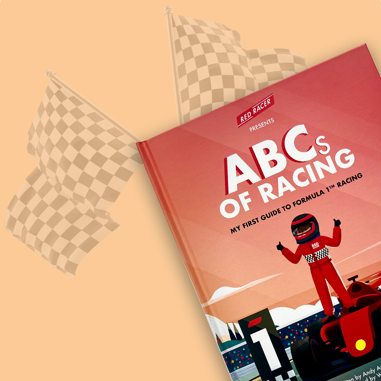 Digital Kids Racer Red Racer Books Best F1 kids books about Formula 1 Racing and cars