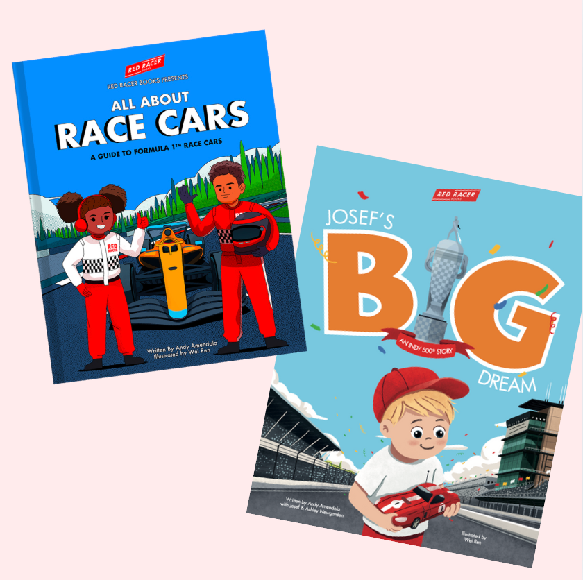 Red Racer Books Best F1 kids books about Formula 1 Racing and cars