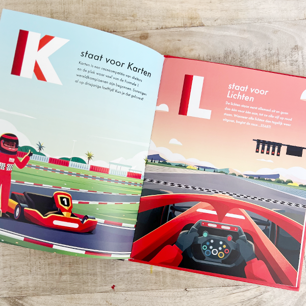 ABCs of Racing in DUTCH 🇳🇱 ABC Voor Racers - Mijn Eerste Handboek Voor De Formule 1