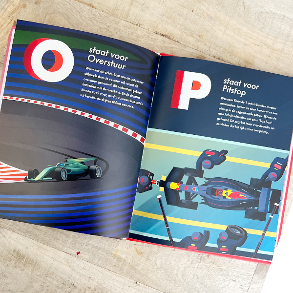 ABCs of Racing in DUTCH 🇳🇱 ABC Voor Racers - Mijn Eerste Handboek Voor De Formule 1