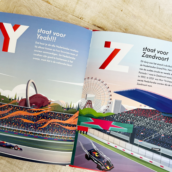 ABCs of Racing in DUTCH 🇳🇱 ABC Voor Racers - Mijn Eerste Handboek Voor De Formule 1