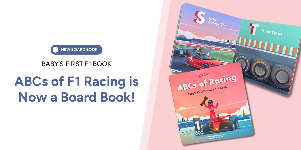 Red Racer Books Best F1 kids books about Formula 1 Racing and cars