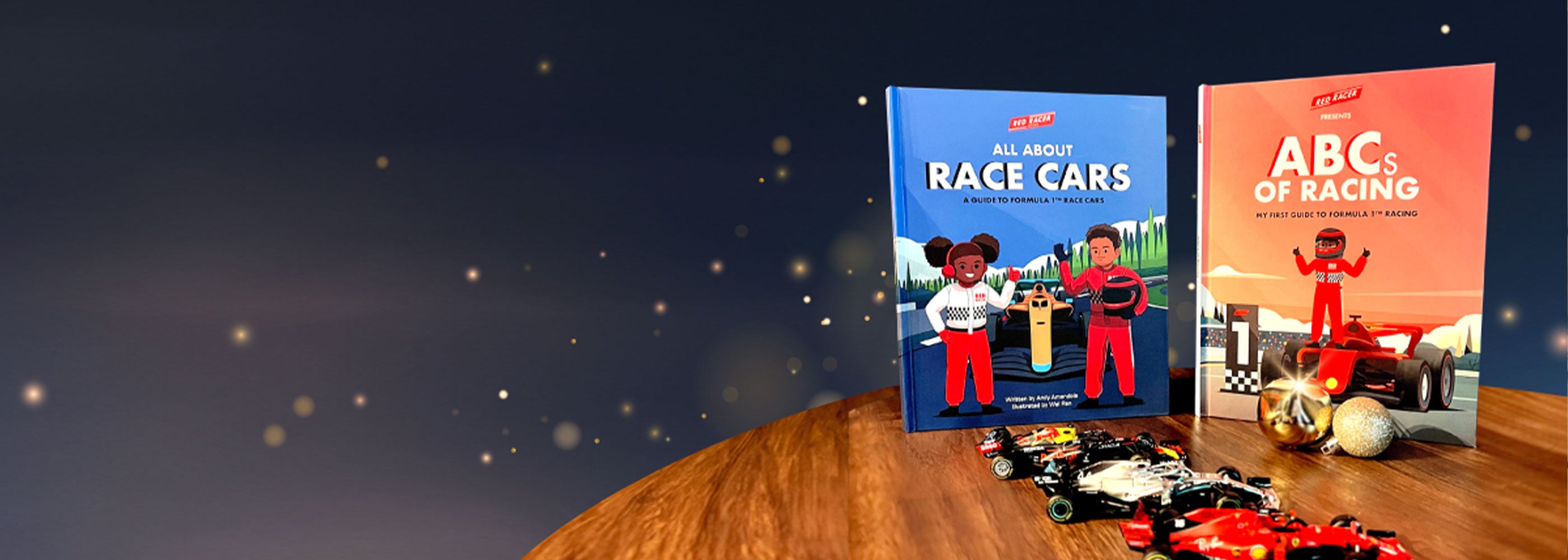 Red Racer Books Best F1 kids books about Formula 1 Racing and cars