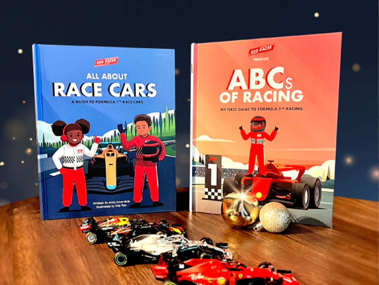 Red Racer Books Best F1 kids books about Formula 1 Racing and cars
