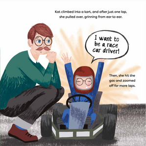 Kat’s Magic Helmet: The Early Racing Adventures of Katherine Legge- Inspiring Picture Book for Kids Ages 3-8