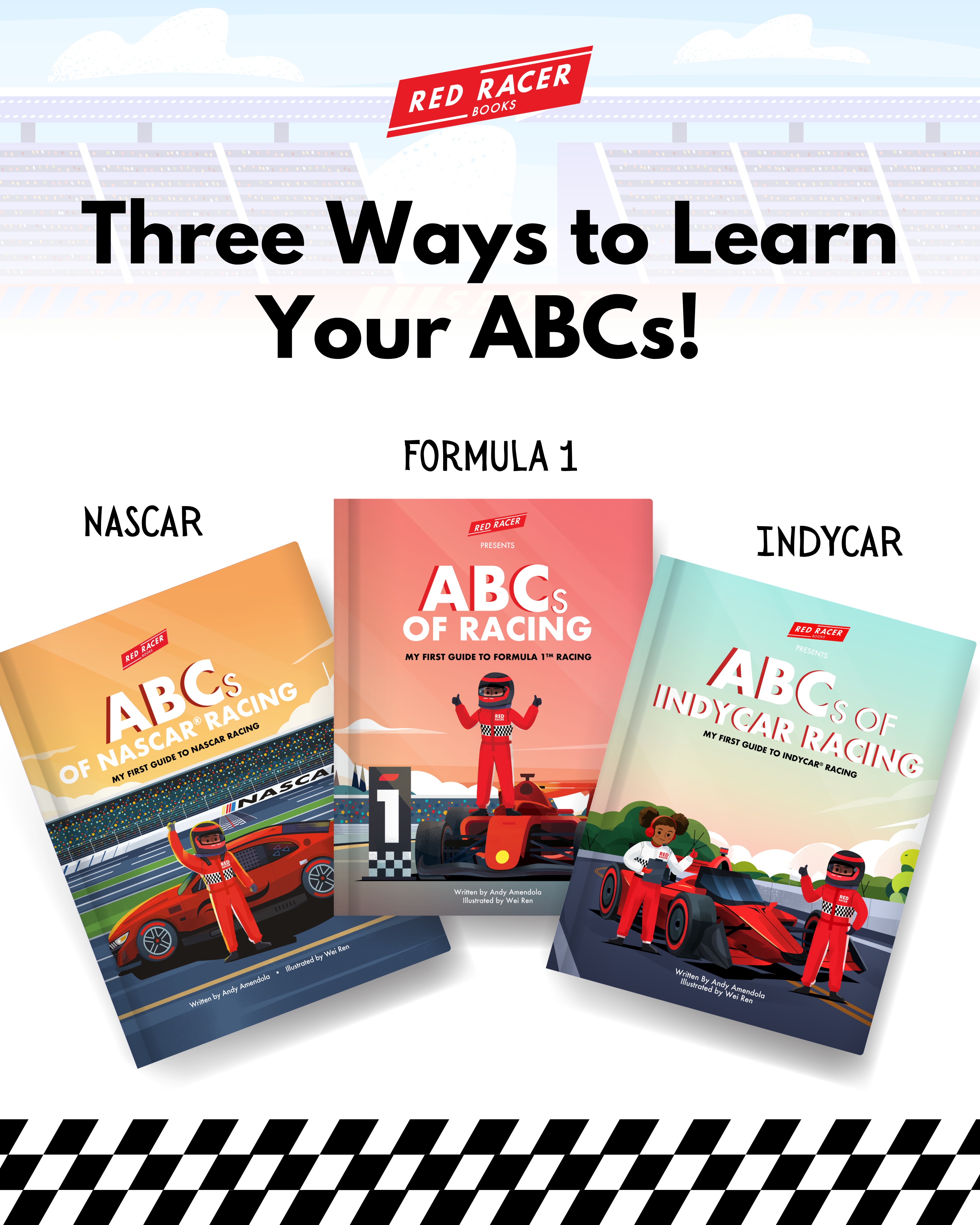 Red Racer Books Best F1 kids books about Formula 1 Racing and cars