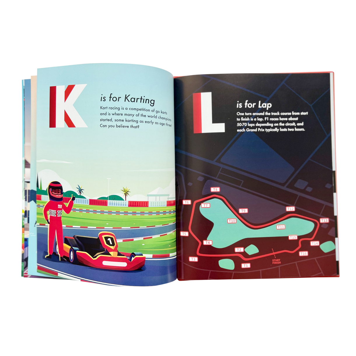 Red Racer Presents ABCs of Racing My First Guide to Formula 1 Racing