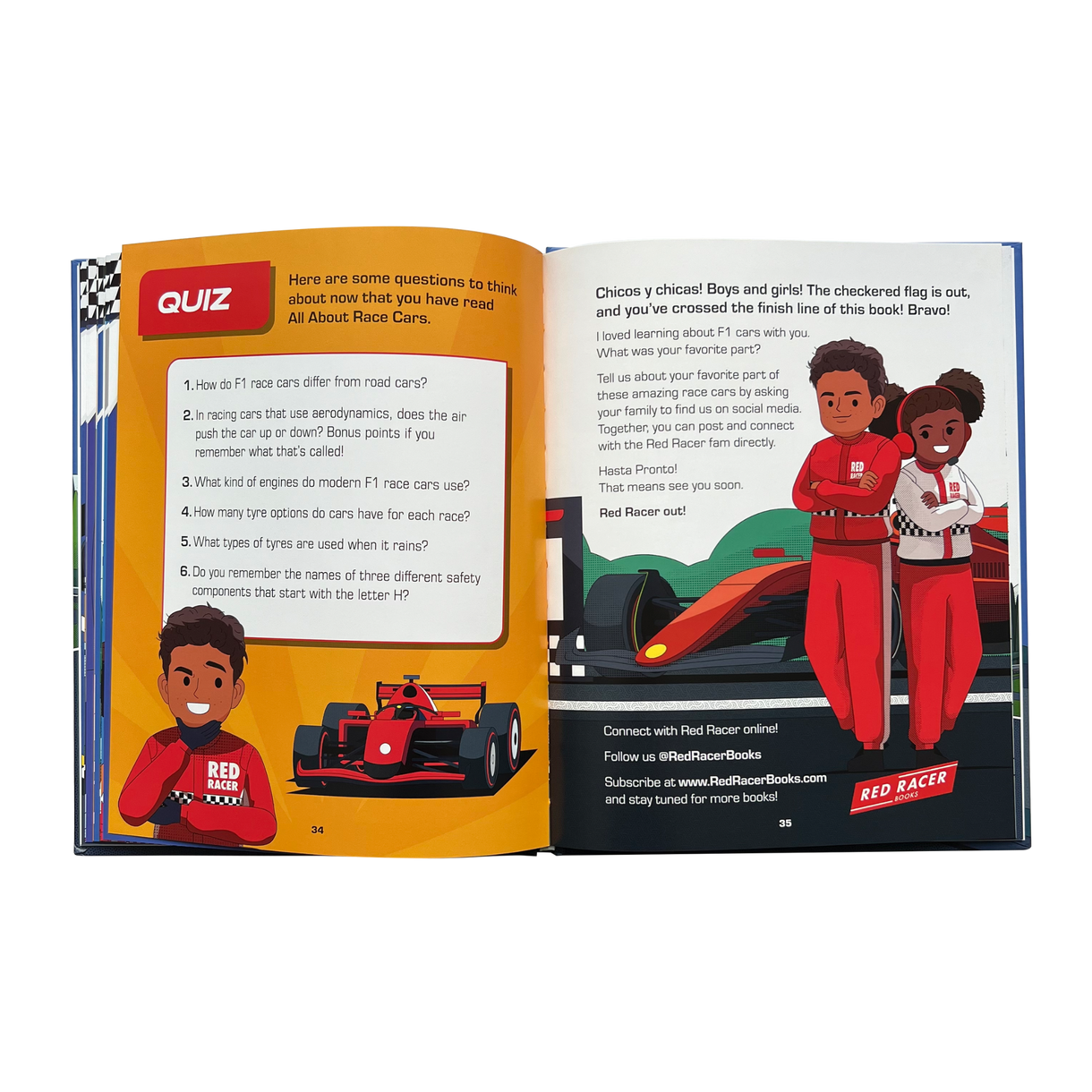 All About Race Cars A Guide to Formula 1 Race Cars (Hardcover) Red