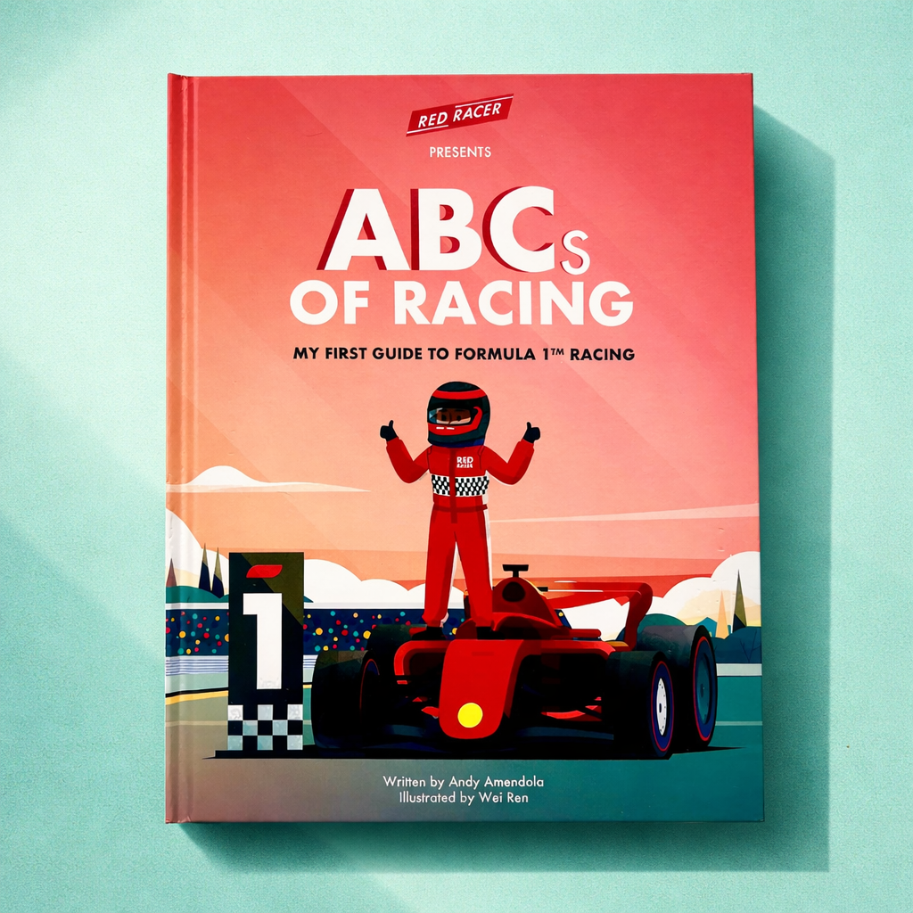 Underground Racing Book ABCs of Racing | Formula 1 Book for Kids | Red Racer Books