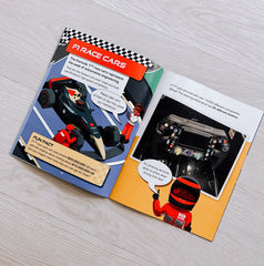 PAPERBACK - All About Race Cars - A Guide to Formula 1 Race Cars