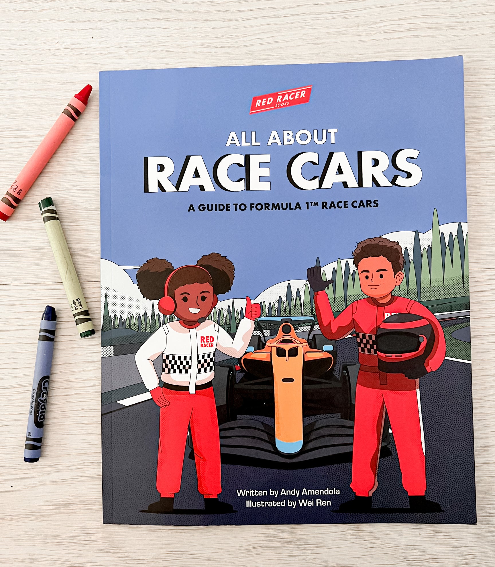 Red Racer Books Best F1 kids books about Formula 1 Racing and cars